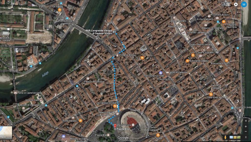B&B Cangrande Di Danese-Viviani Verona Luaran gambar